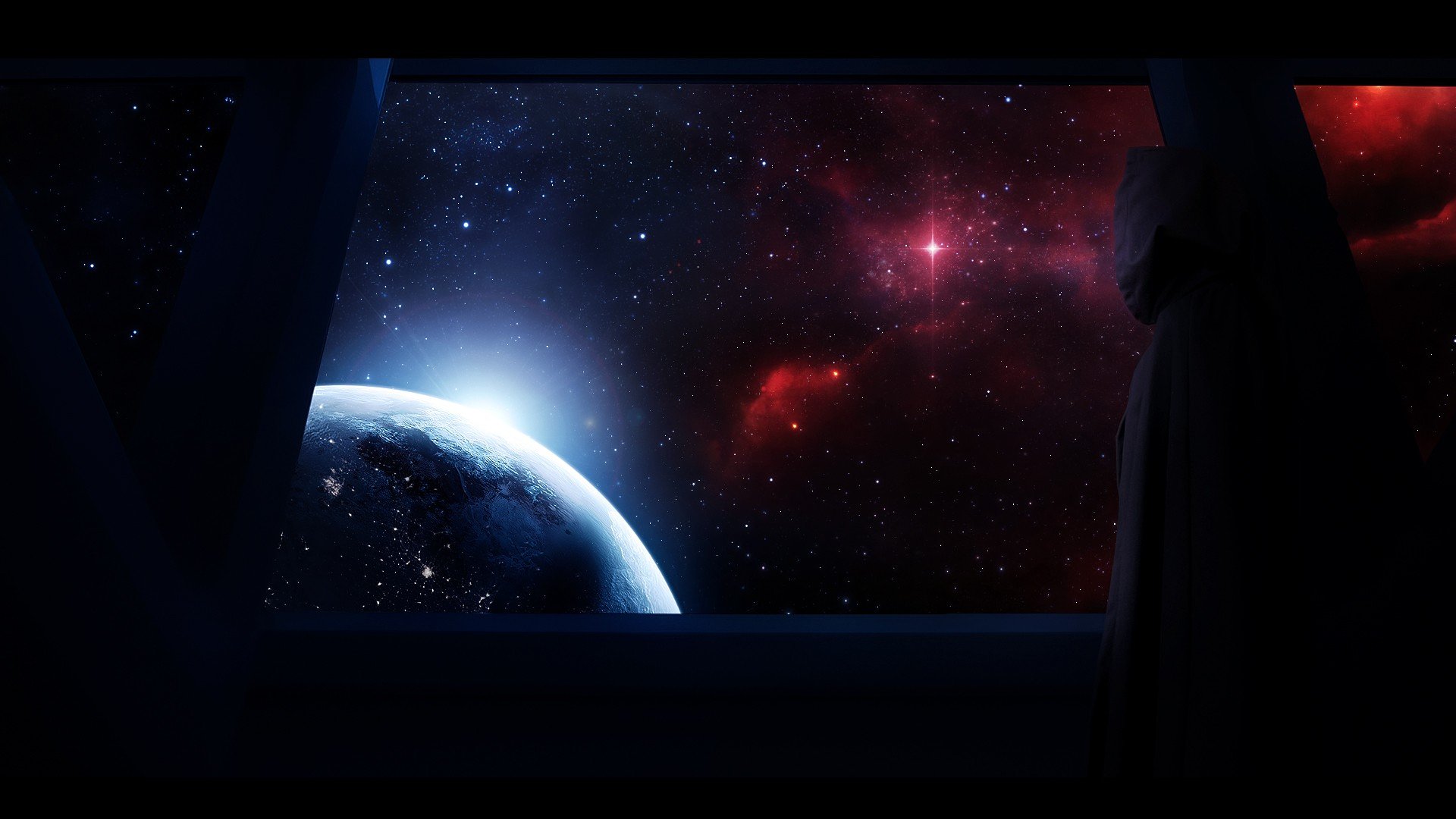 outer, Space, Stars, Planets, Earth, Spaceships, Science, Fiction Wallpaper