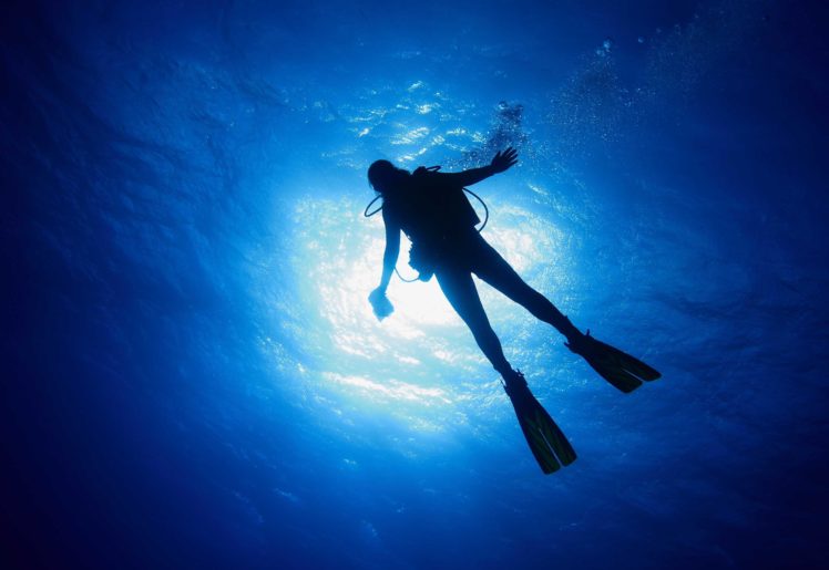 scuba, Diving, Diver, Ocean, Sea, Underwater HD Wallpaper Desktop Background