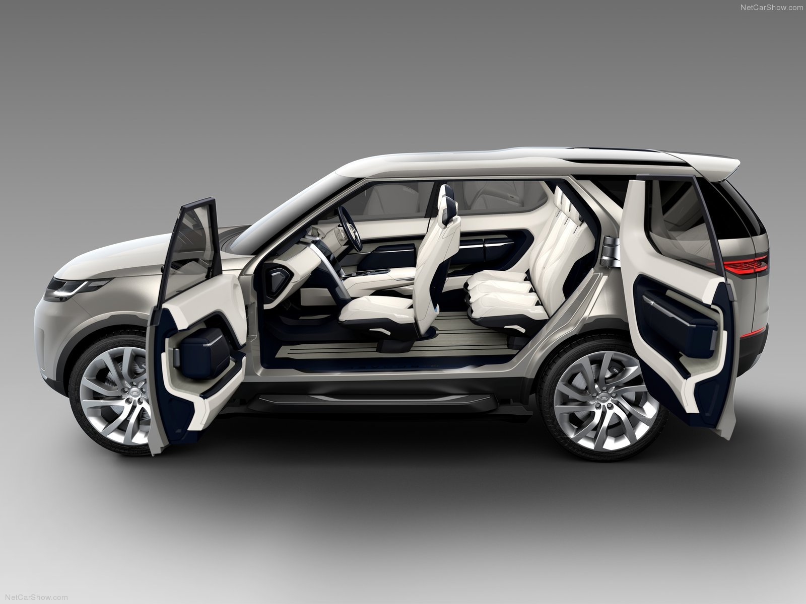 land, Rover discovery, Vision, Concept, 2014, 1600x1200, Wallpaper, 09 Wallpaper