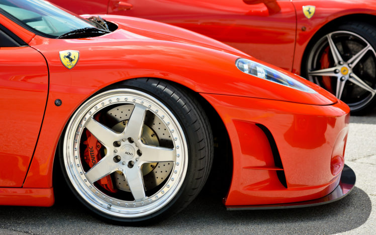 ferrari, F430, Wheel, Supercars, Exotic, Red HD Wallpaper Desktop Background