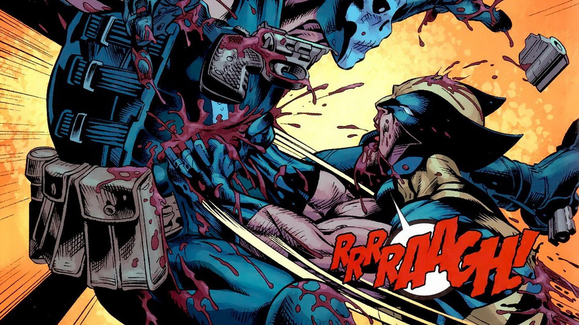 comics, X men, Wolverine, Marvel, Comics, Fear, Itself, Crossbones Wallpaper