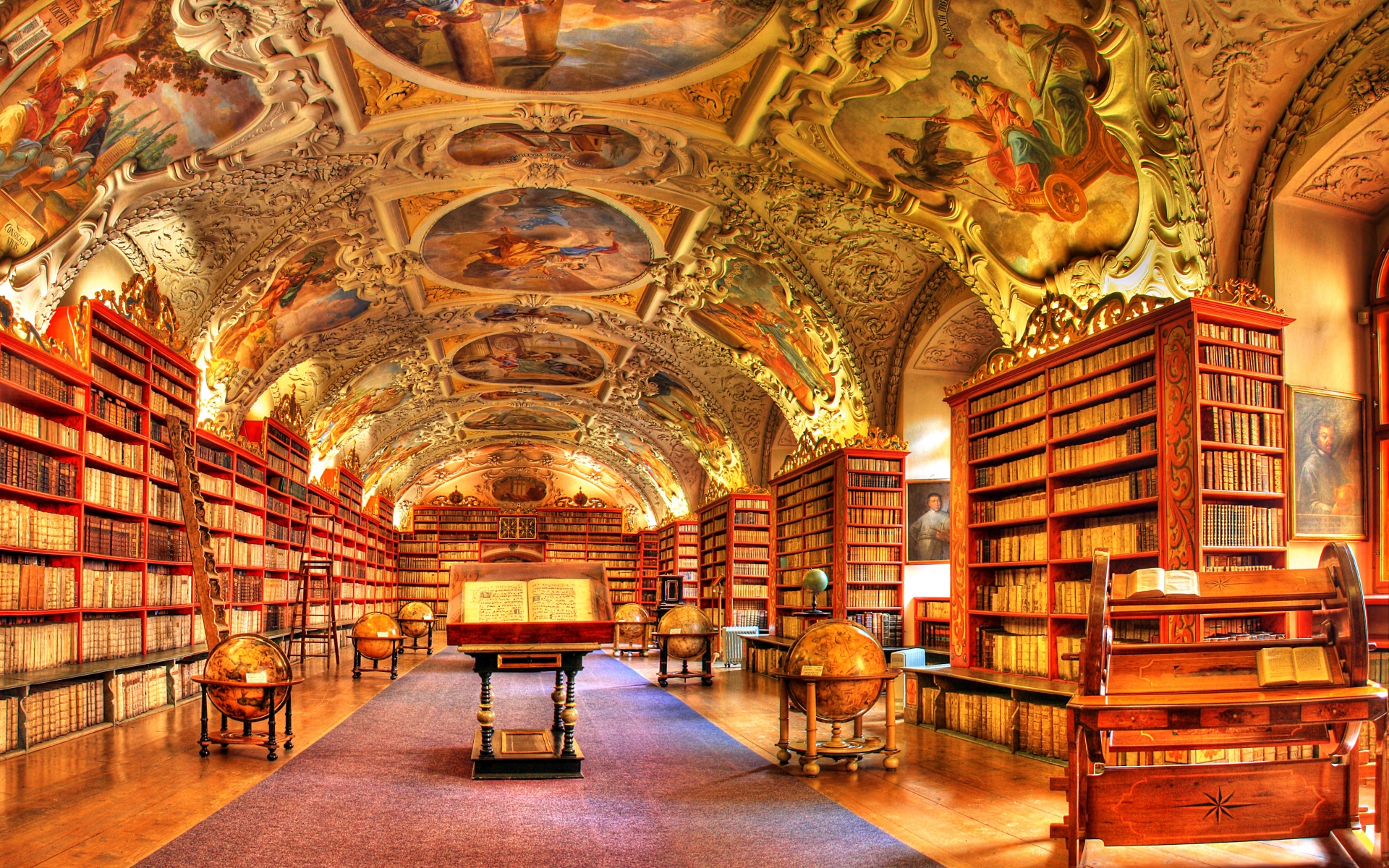 hdr, Photography, Library, Books, Interior, Design Wallpaper
