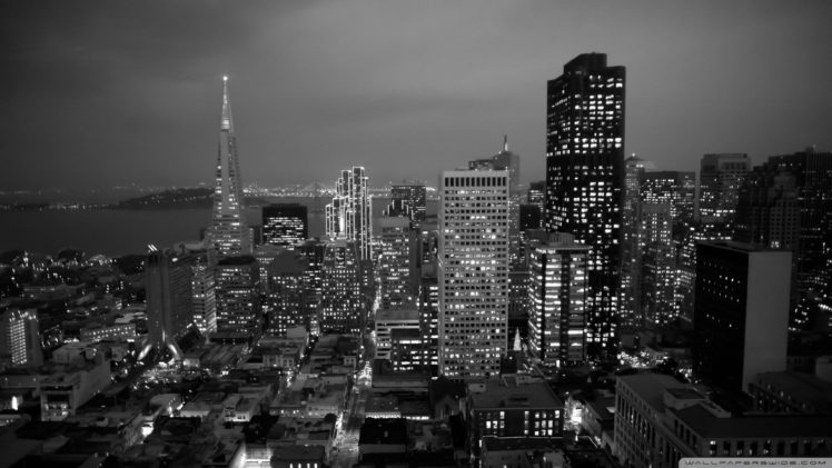 black, And, White, Cityscapes HD Wallpaper Desktop Background