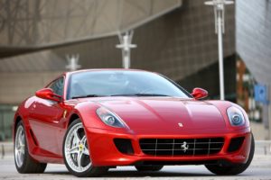 red, Cars, Ferrari, 599, Ferrari, 599, Gtb, Fiorano