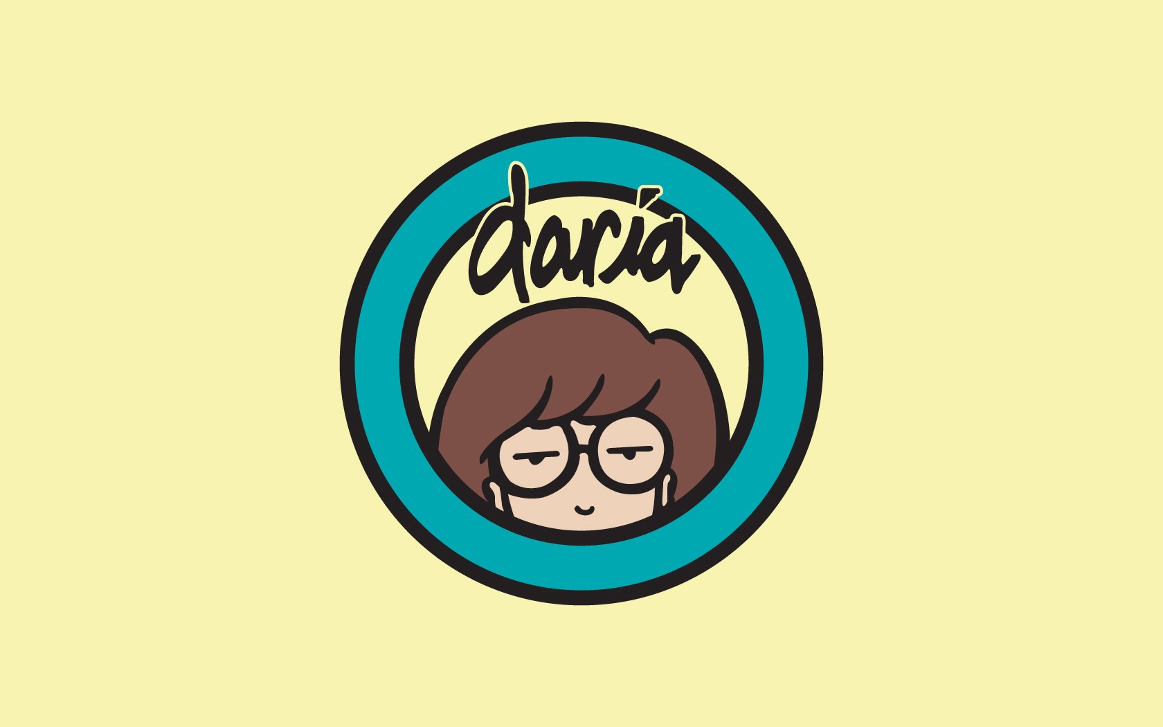 minimalistic, Daria, Girls, With, Glasses, Tv, Shows, Nineties Wallpaper