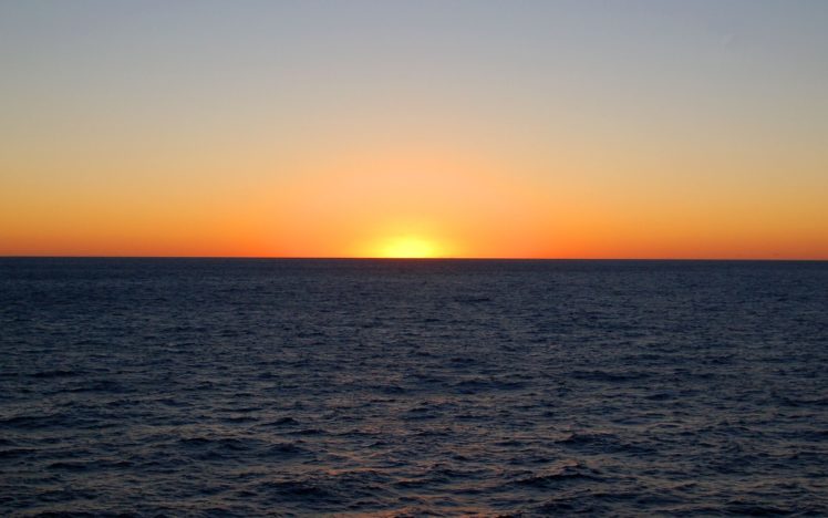 sunset, Landscapes, Sea HD Wallpaper Desktop Background