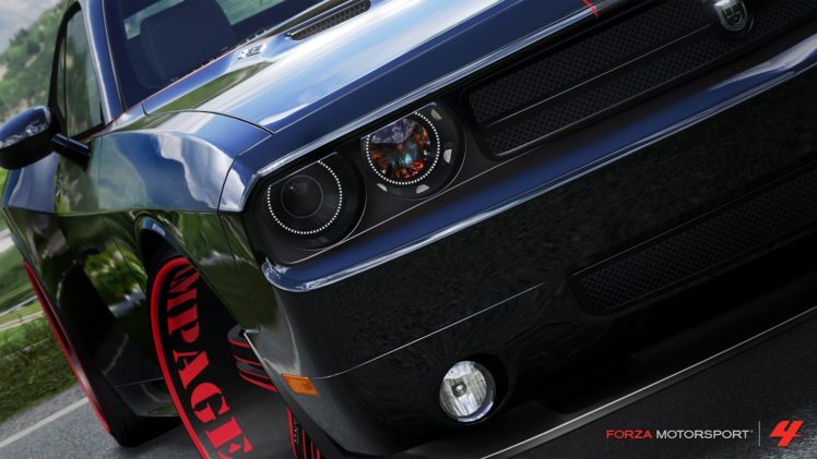 video, Games, Cars, Xbox, 360, Dodge, Challenger, Srt8, Forza, Motorsport HD Wallpaper Desktop Background