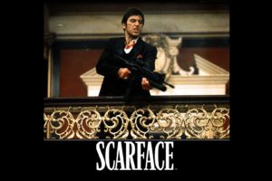 scarface, Crime, Drama, Movie, Film, Poster, Dark, Weapon, Gun