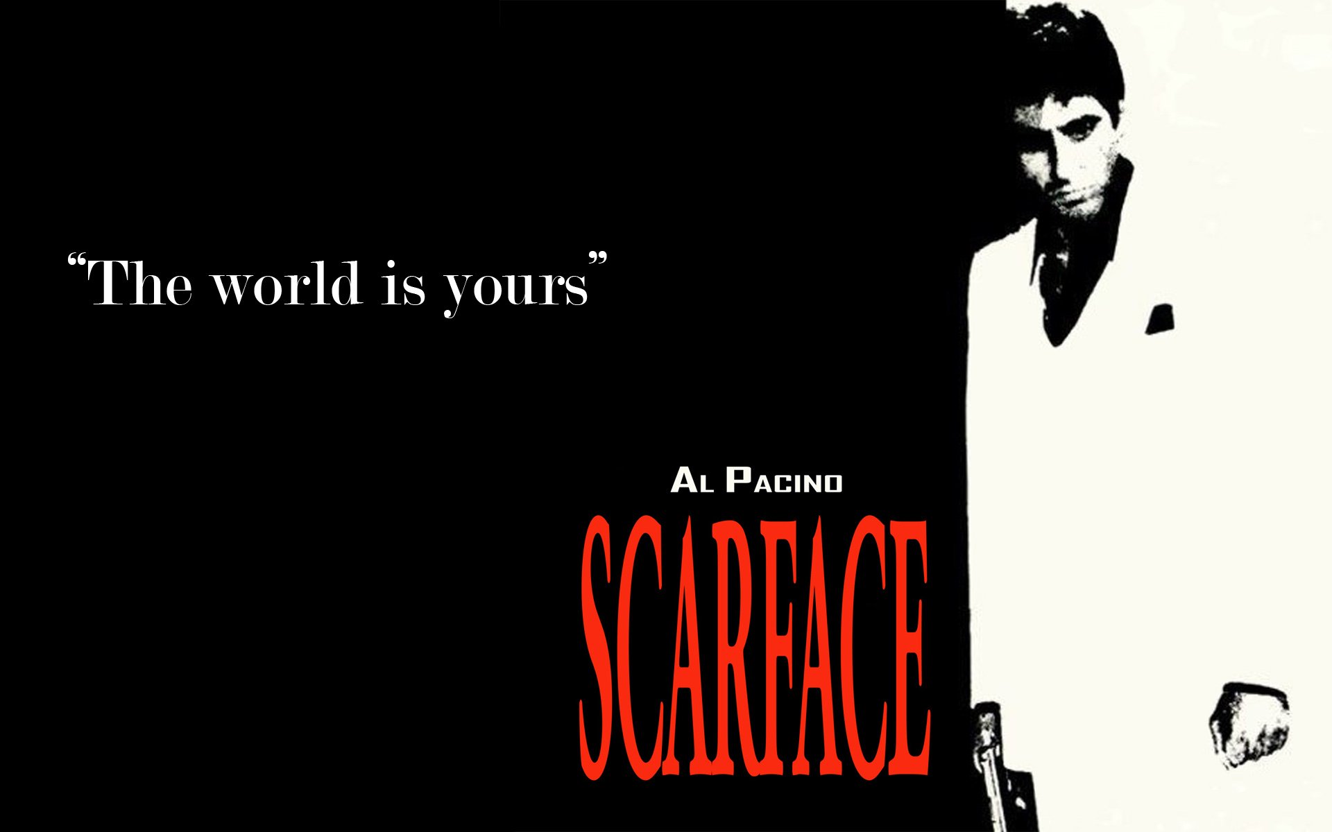 scarface, Crime, Drama, Movie, Film, Poster Wallpaper