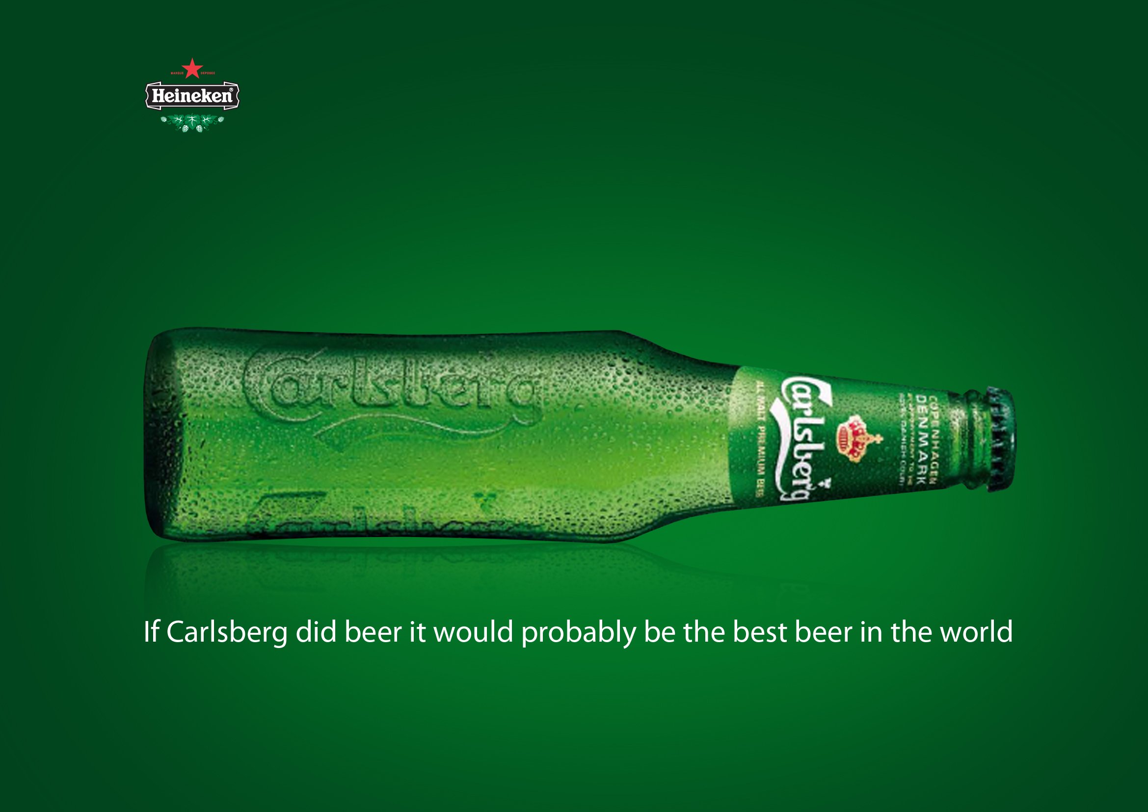 Probably heard. Хайнекен и Карлсберг. Карлсберг пиво. Carlsberg пиво реклама.