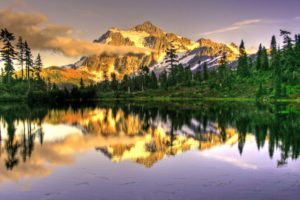 mountains, Landscapes, Nature, Forests, North, Lakes