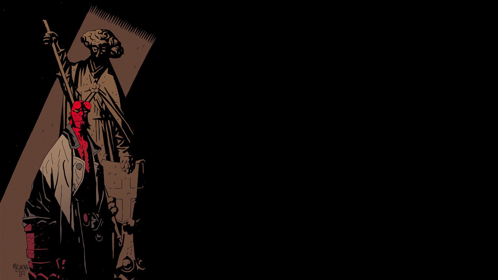 comics, Hellboy Wallpaper