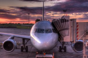 sunset, Aircraft, Airports