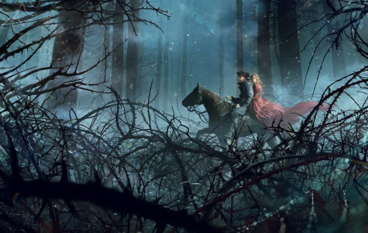 guy, Forest, Horse, Dress, Girl HD Wallpaper Desktop Background