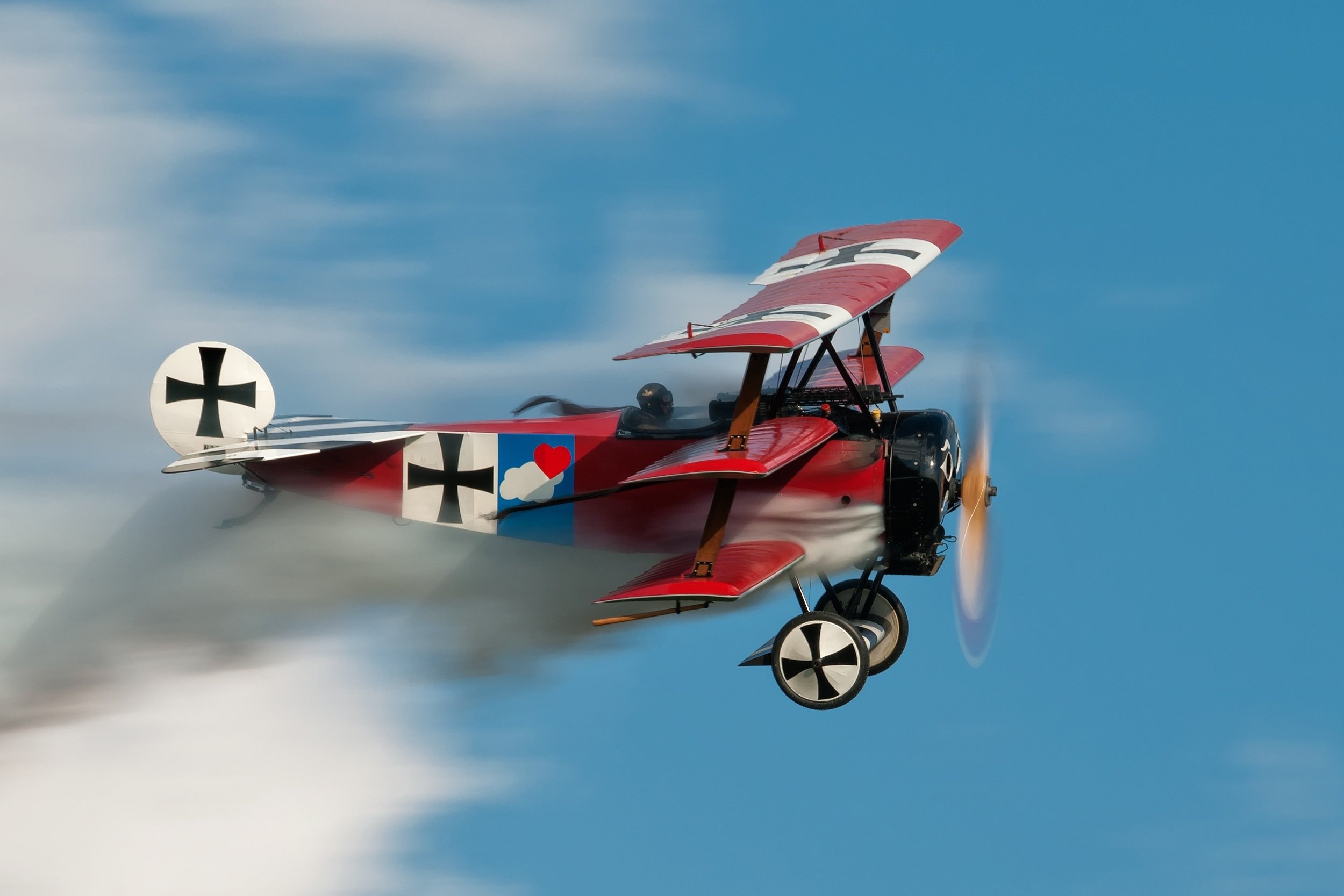 plane, Fokker, Dr, I, Triplane, Germany, Biplane, Military, Battle Wallpaper