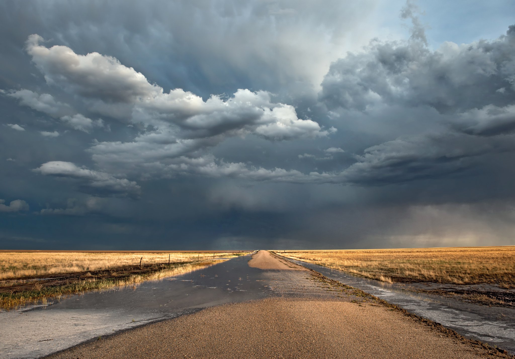 road, Rain, Storm, Clouds, Sky Wallpapers HD / Desktop and Mobile