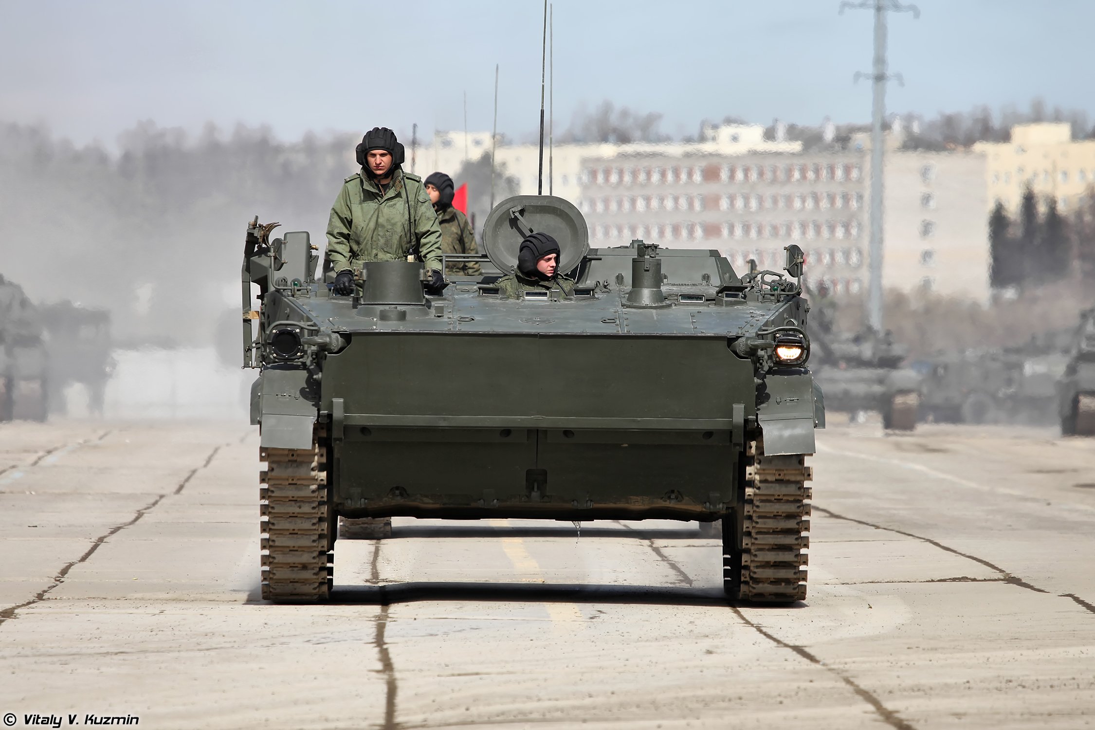 9p157 2, Combat, Vehicle, From, 9k123, Khrizantema s, Anti tank ...