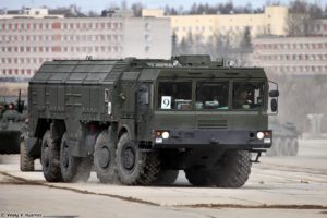 9t250, Loading, Vehicle, For, Iskander m, System, Missile, April, 9th, Rehearsal, In, Alabino, Of, 2014, Victory, Day, Parade, Russia, Military, Army, Russian