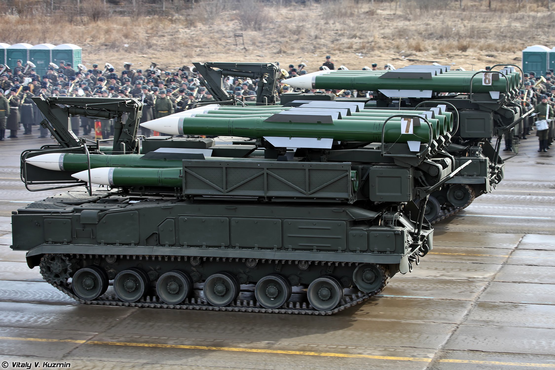 9a316, Transporter, Erector, Launcher, And, Transloader, For, Buk m2, Air, Defence, System, Missile, April, 9th, Rehearsal, In, Alabino, Of, 2014, Victory, Day, Parade, Russia, Military, Army, Russian Wallpaper