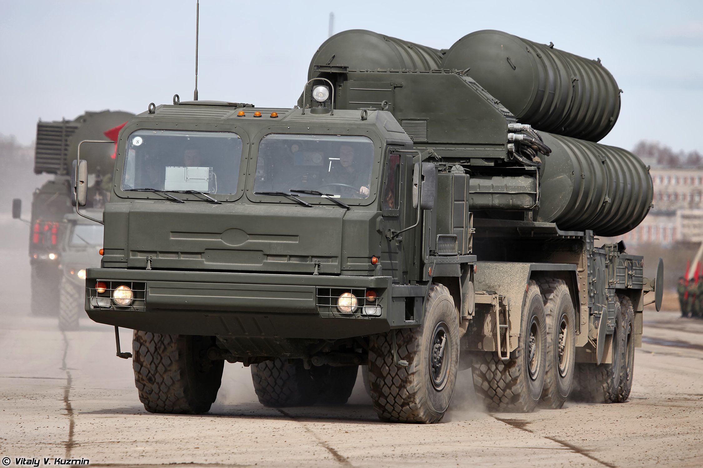 5p85t2, Tel, For, S 400, Missile, System, Truck, April, 9th, Rehearsal, In, Alabino, Of, 2014, Victory, Day, Parade, Russia, Military, Army, Russian Wallpaper