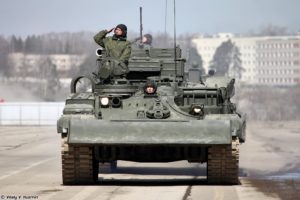 armoured, Recovery, Vehicle, Brem 1, April, 9th, Rehearsal, In, Alabino, Of, 2014, Victory, Day, Parade, Russia, Military, Army, Russian