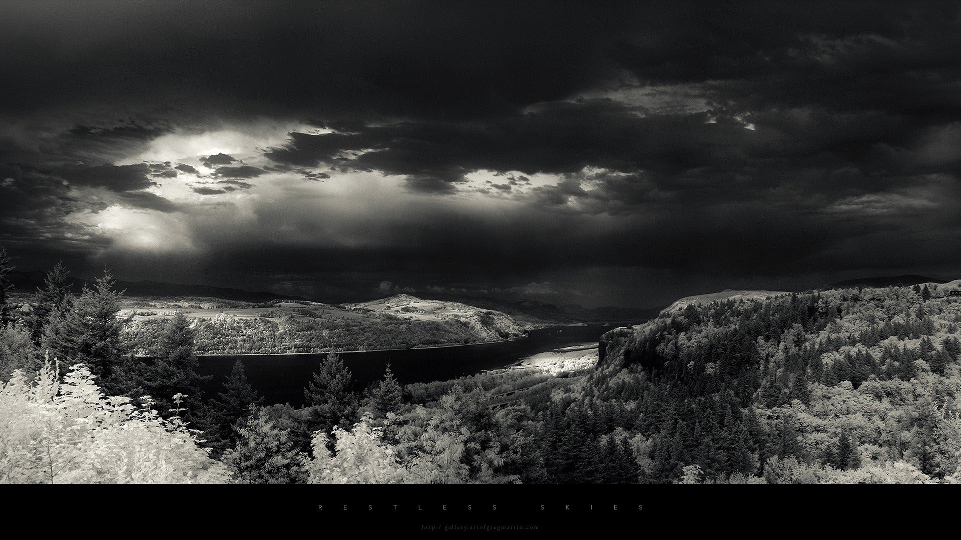 landscapes, Nature, Grayscale Wallpapers HD / Desktop and ...
