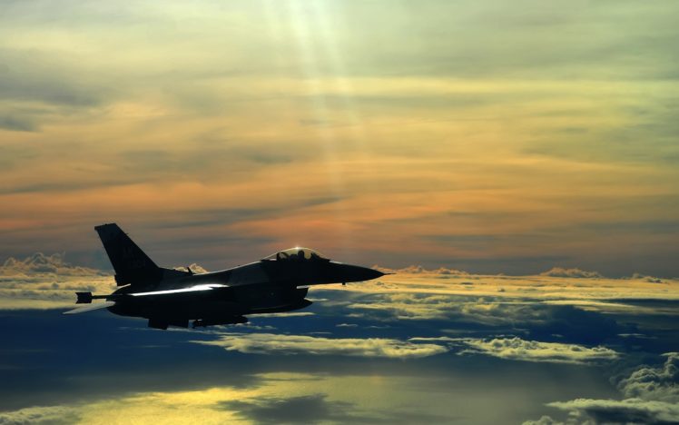 aircraft, F 16, Fighting, Falcon, Fighter, Jet HD Wallpaper Desktop Background