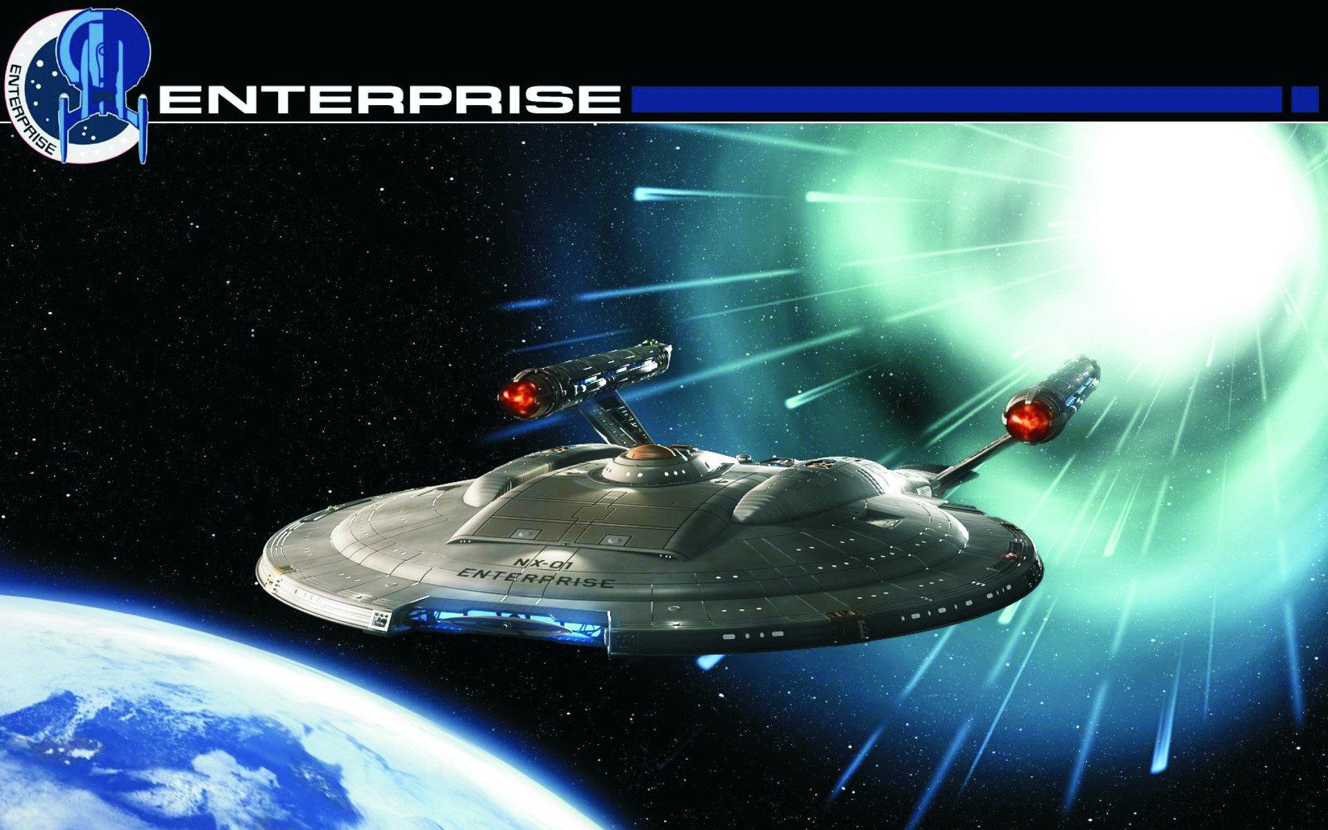 star, Trek, Nx 01, Uss, Enterprise Wallpaper