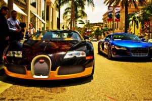 bugatti, Veyron, Bugatti, Audi, R8