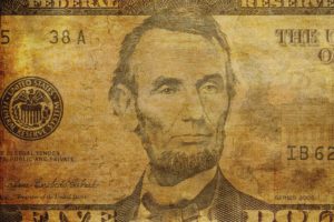 money, Cash, Presidents, Of, The, United, States, Dollar, Bills, Lincoln, 5, Dollars