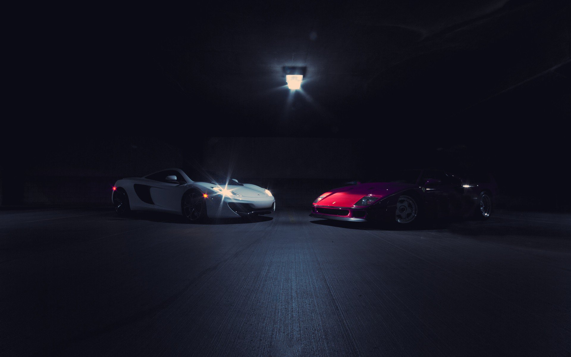 cars, Vehicles, Ferrari, F40, Mclaren, Mp4 12c Wallpaper