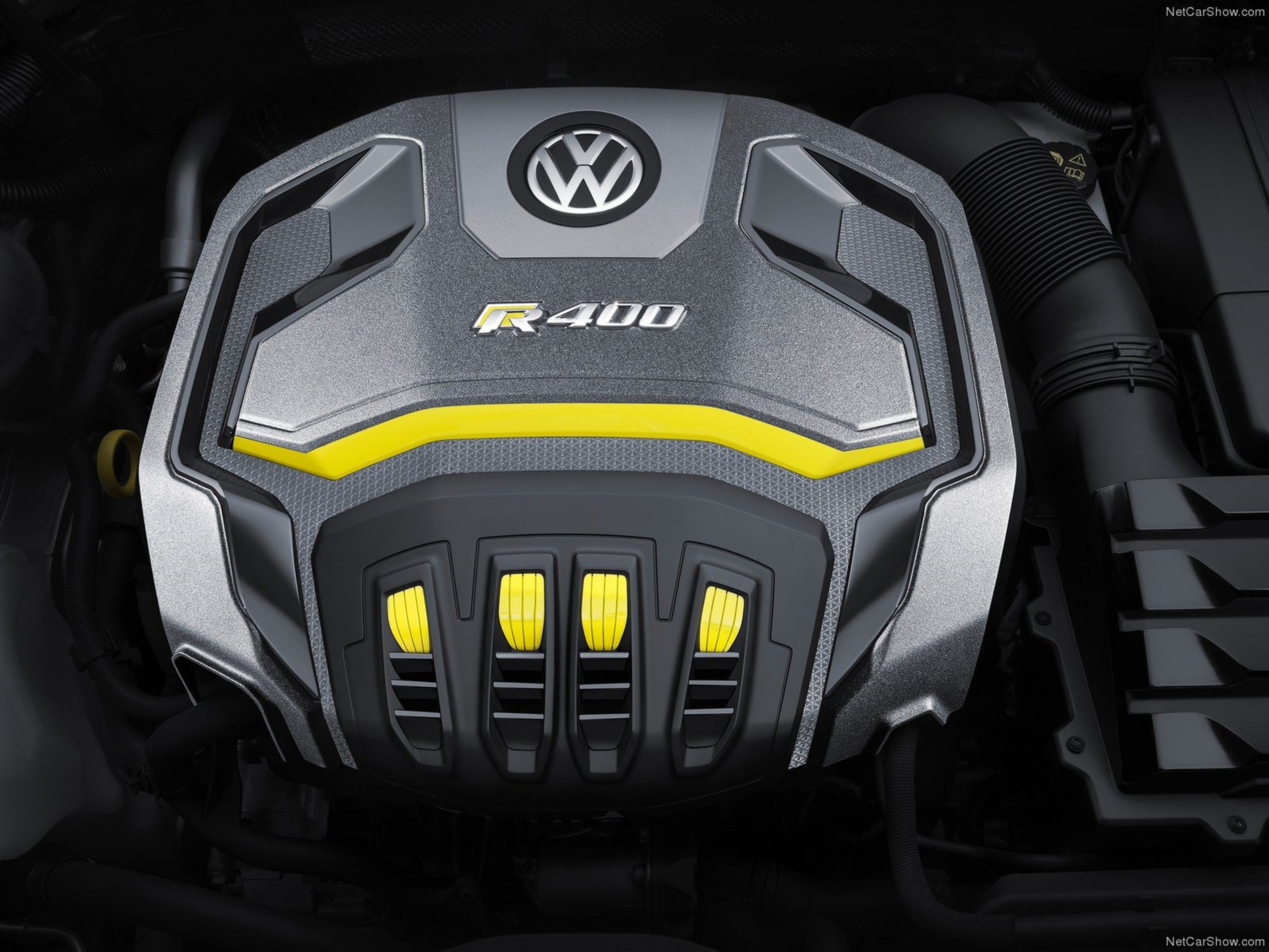volkswagen, Golf, R400, Concept, 2014, Tunning, Engine, 4000x3000 Wallpaper