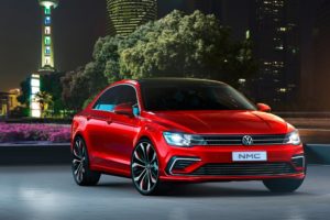 volkswagen , New, Midsize, Coupe, Concept, 2014, Red, Wallpaper, 01, 4000x3000