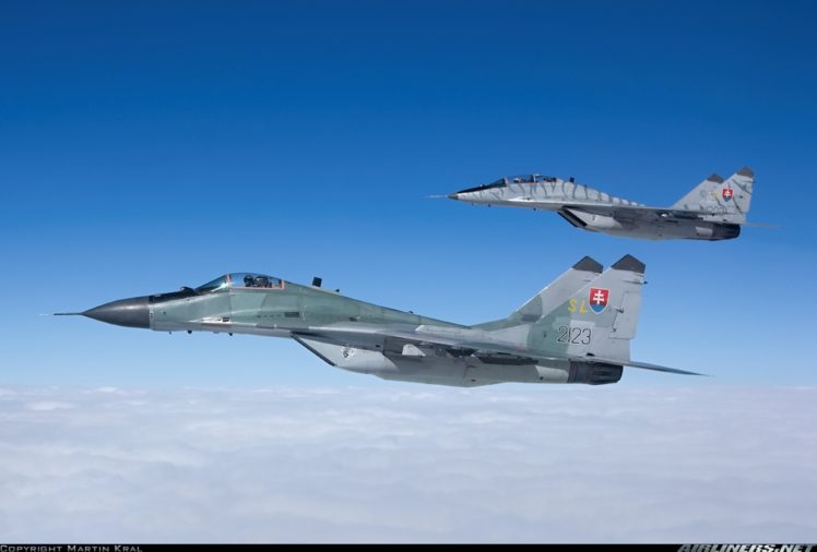 mikoyan, Gurevich, Mig, Jet, Fighter, Air, Force, Aircraft, War, Sky, Slovakia HD Wallpaper Desktop Background