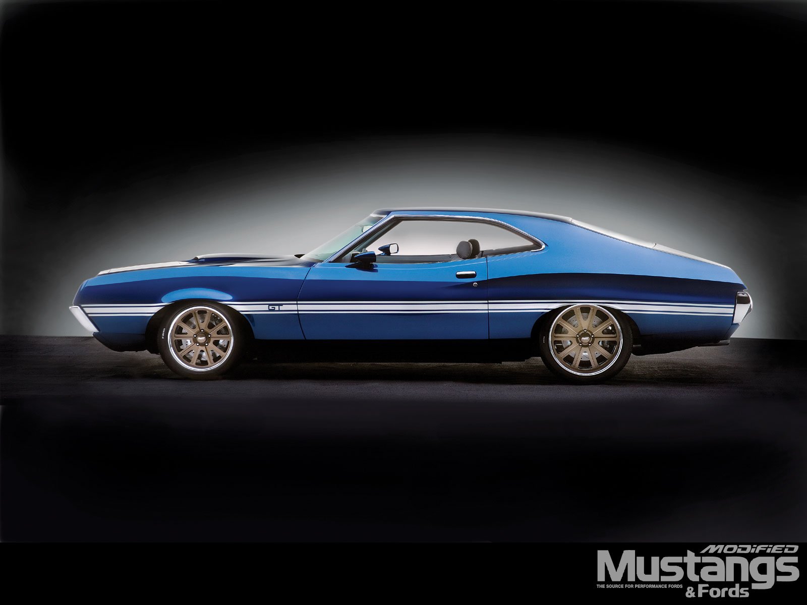 cars, Side, View, Ford, Gran, Torino Wallpaper