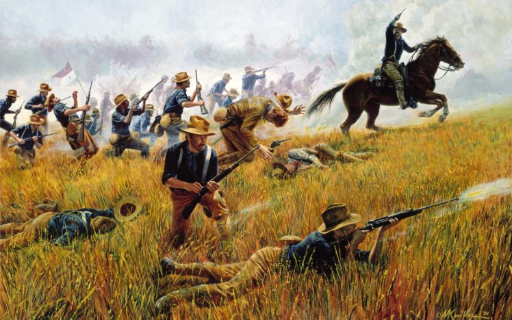 guns, Horses, Battles HD Wallpaper Desktop Background