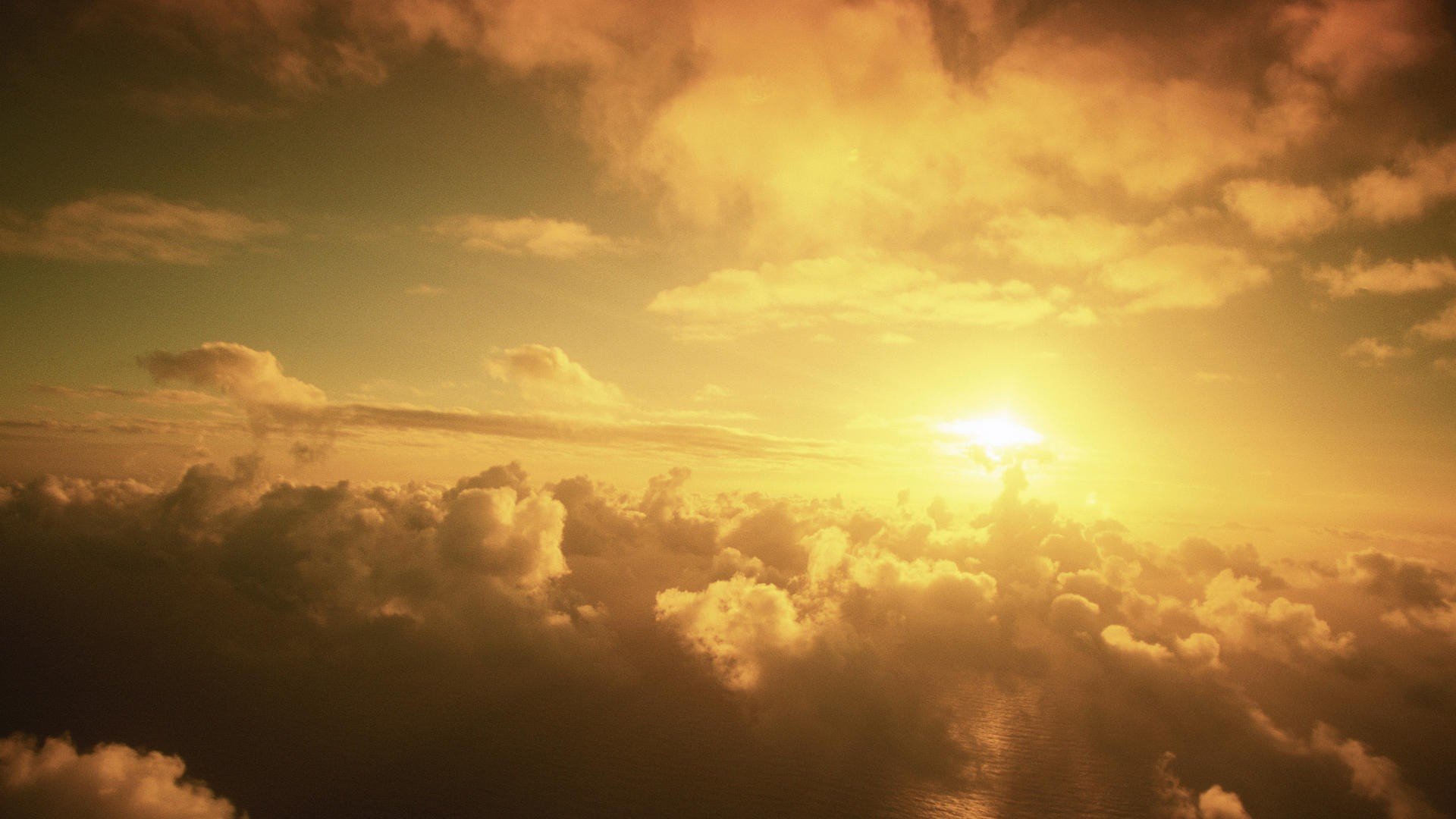 clouds, Sun, Sunlight, Skyscapes Wallpaper