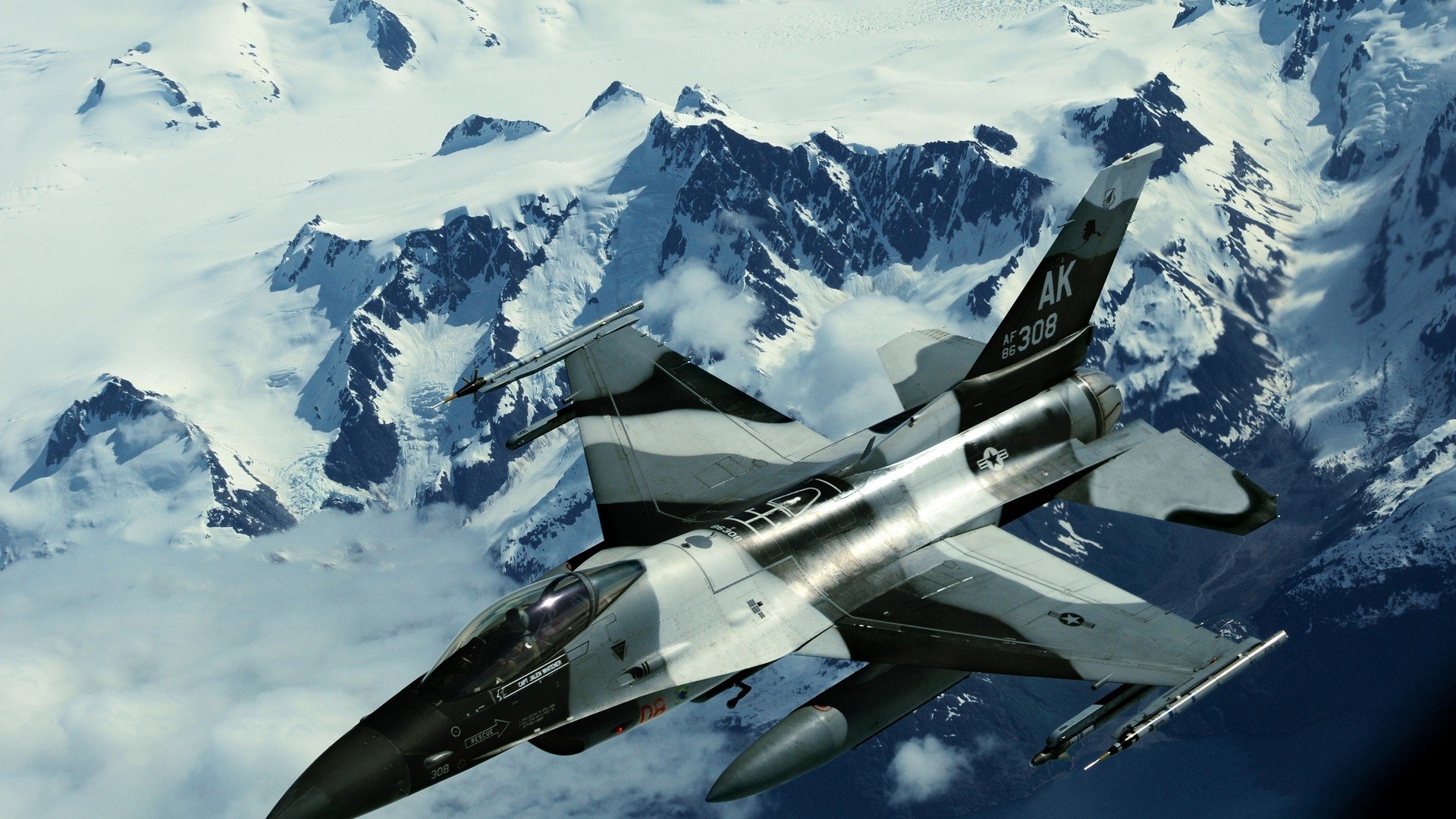 mountains, Aircraft, F 16, Fighting, Falcon, Flight, Jets Wallpaper