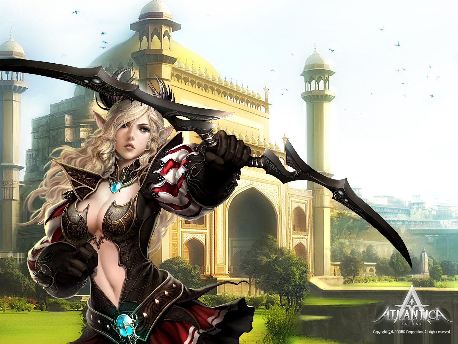 fantasy, Video, Games, Artwork, Mmorpg, Atlantica, Online Wallpaper