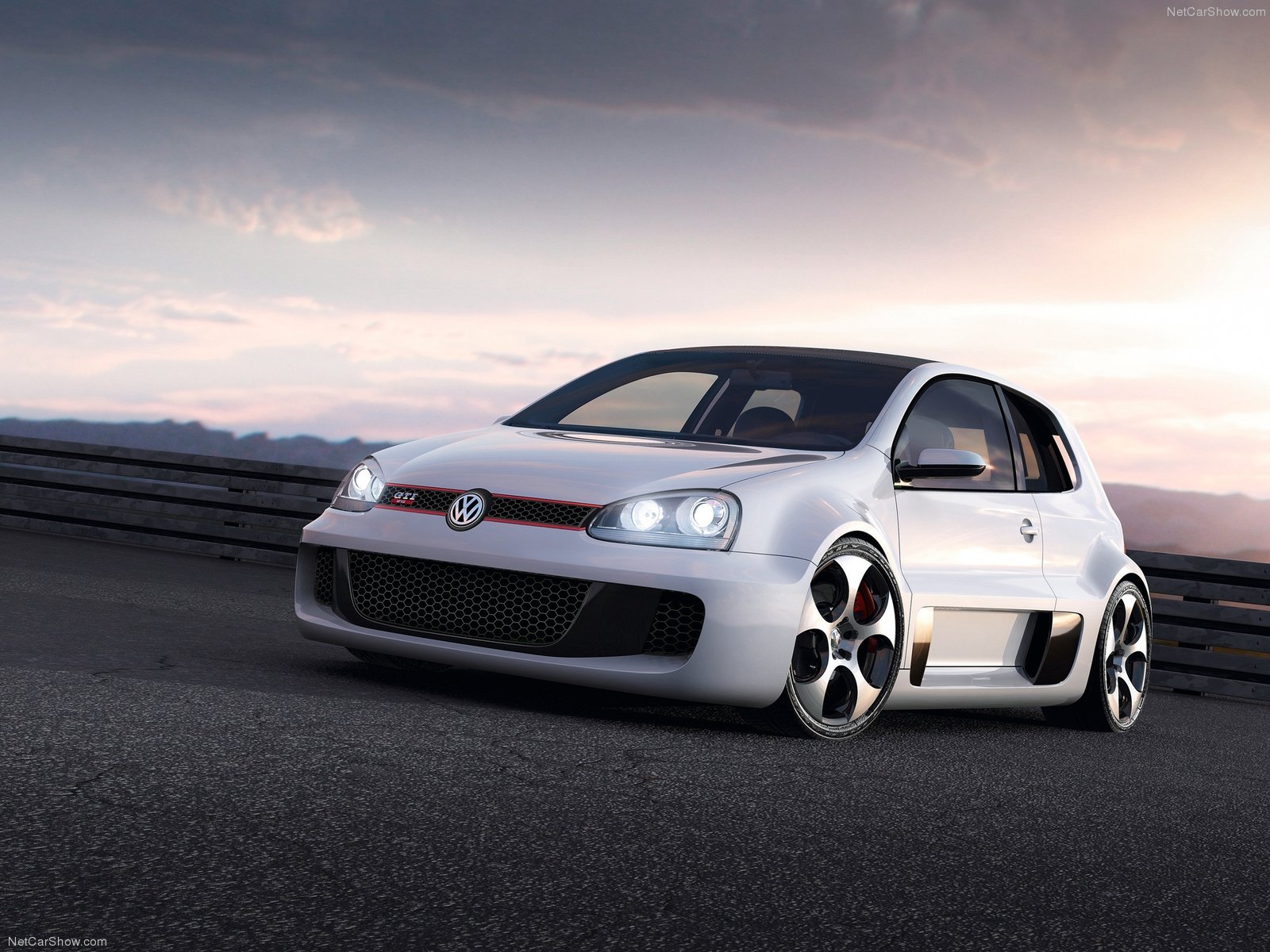 volkswagen, Golf, Gti, W12, 650, Concept, 2007 Wallpaper