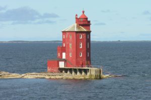 lighthouse of kjeungskjaer, Sea, Red, 4000x3000