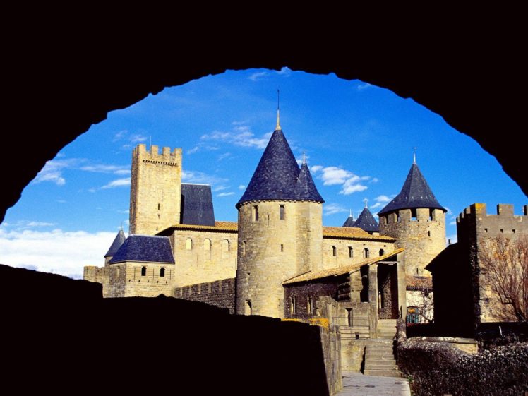 castles, France, Buildings, Carcassonne, Cities, Chateau HD Wallpaper Desktop Background