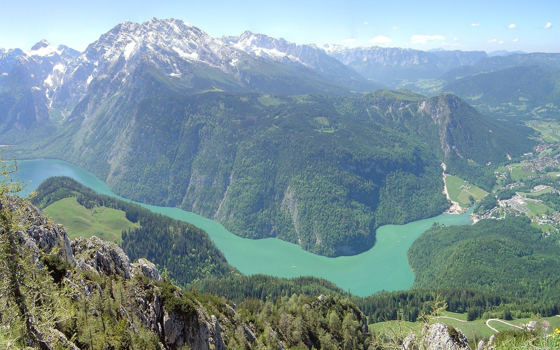 water, Landscapes, Nature, Fjord Wallpaper