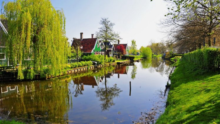 water, Landscapes, Nature, Netherlands, Natural, Scenery HD Wallpaper Desktop Background