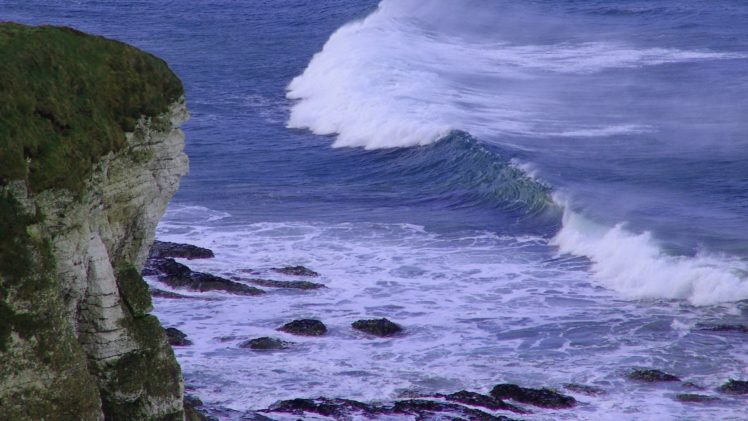 waves, Rocks, Sea HD Wallpaper Desktop Background