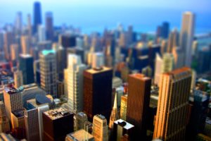 cityscapes, Chicago, Architecture, Buildings, Tilt shift
