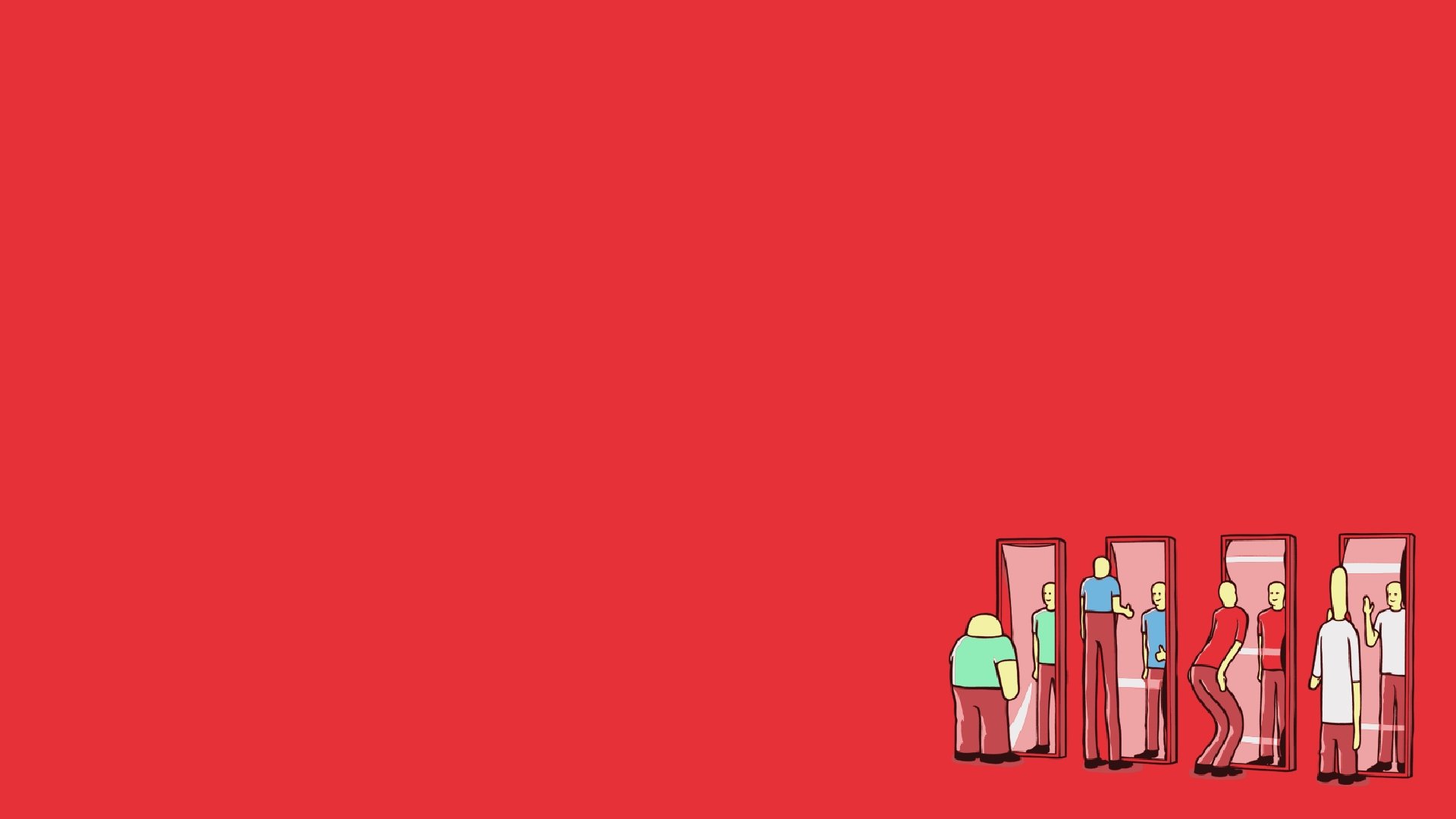 minimalistic, Funny Wallpaper