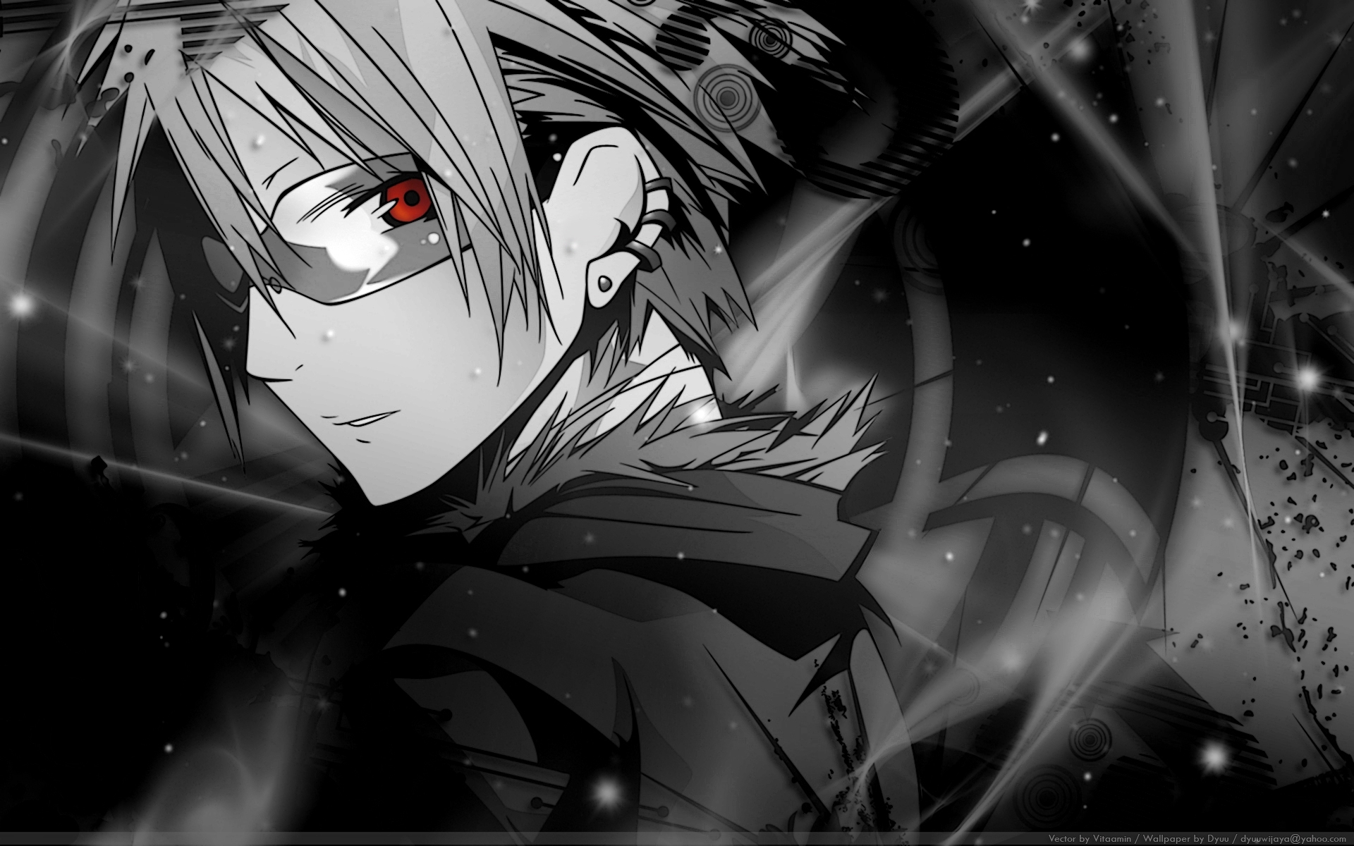 1920x1200, Glasses, Red, Eyes, Dogs, Bullets, And, Carnage, Anime, Boys, Heine, Rammsteiner Wallpaper