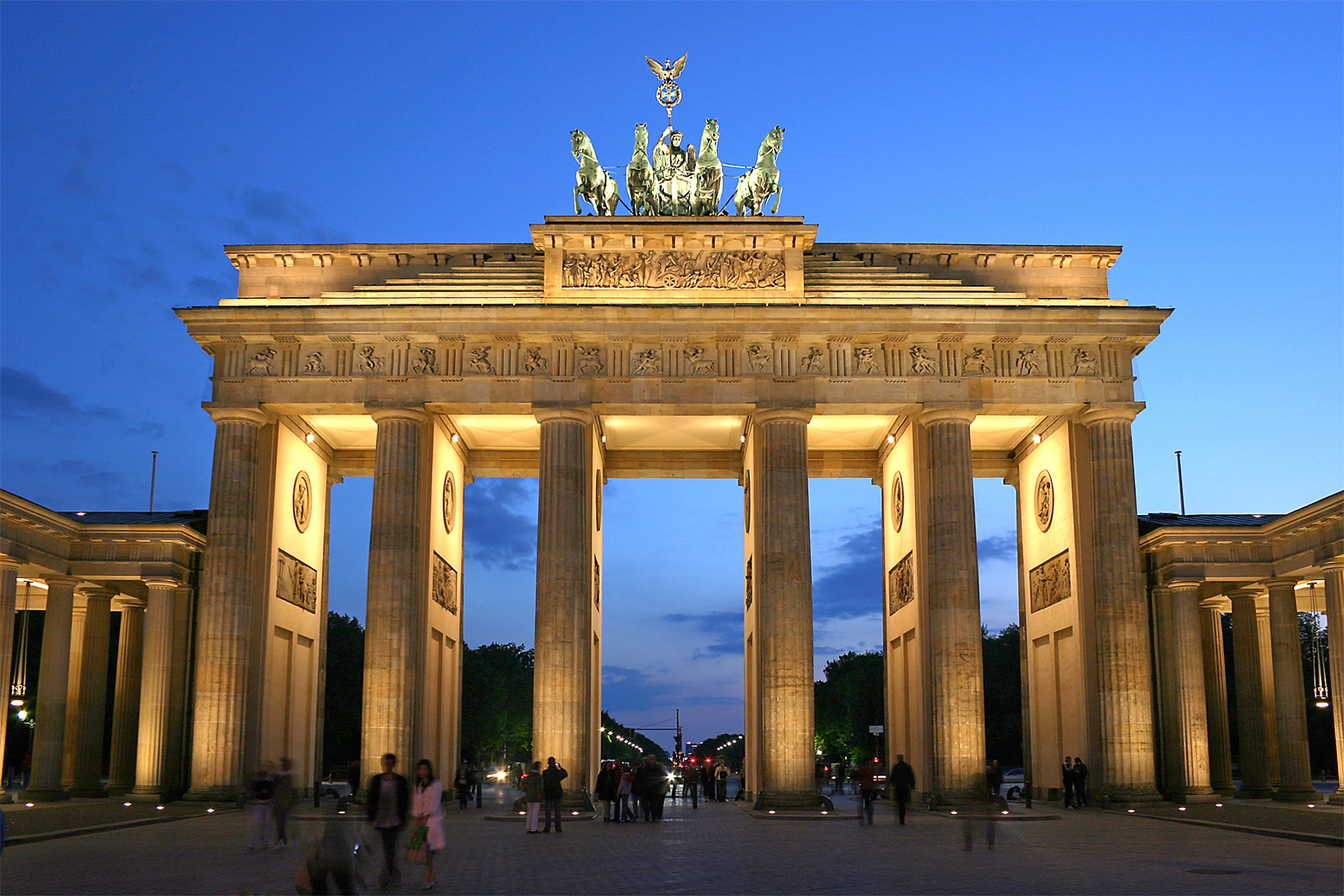 brandenburg, Gate, Berlin, Germany, Euope, City, Monument Wallpaper
