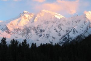 mountains, Golden, Himalaya, Nanga, Parbat